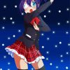 Pretty Rikka Takanashi paint by numbers