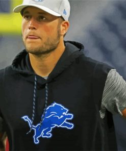 Matthew Stafford Player paint by numbers