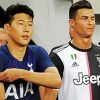 Son Heung Min And Cristiano paint by numbers