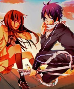 Hiyori Iki And Yato paint by numbers