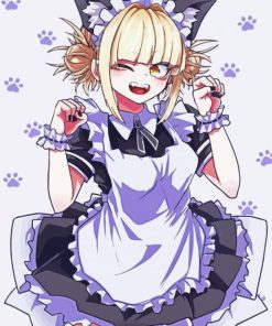 Cute Himiko Toga paint by numbers