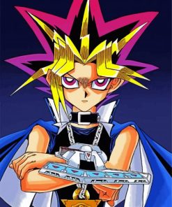 Dark Yugi Muto paint by numbers