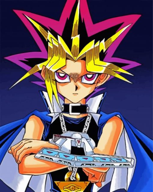 Dark Yugi Muto paint by numbers