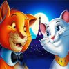 The Aristocats Couple paint by numbers