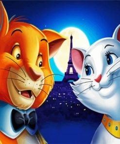 The Aristocats Couple paint by numbers