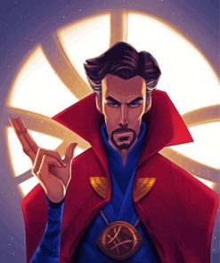 Aesthetic Doctor Strange Paint by numbers