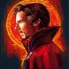 Doctor Strange Illustration paint by numbers