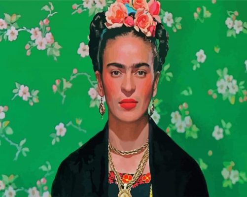 Aesthetic Frida Kahlo Art paint by numbers