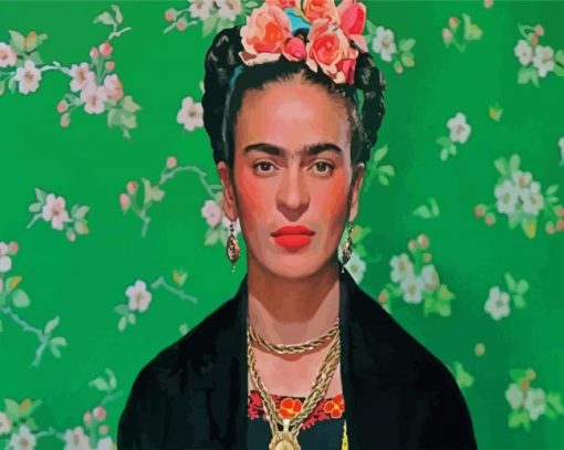 Aesthetic Frida Kahlo Art paint by numbers