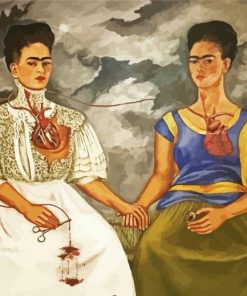 Aesthetic Frida Kahlo Famous paint by numbers