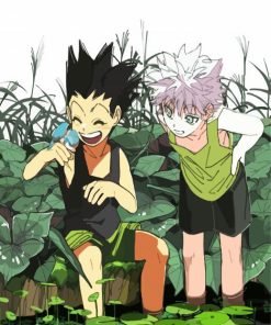 Killua And Gon Freecss paint by numbers