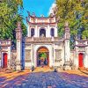 Temple Of Literature paint by numbers