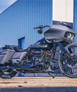 Harley Davidson Roadglide paintt by numbers