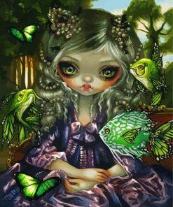 Jasmine Becket Griffith Fish paint by numbers