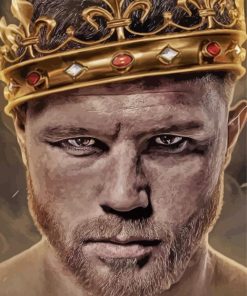 King Canelo Álvarez paint by numbers