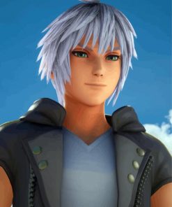 Riku Heart Kingdom paint by numbers