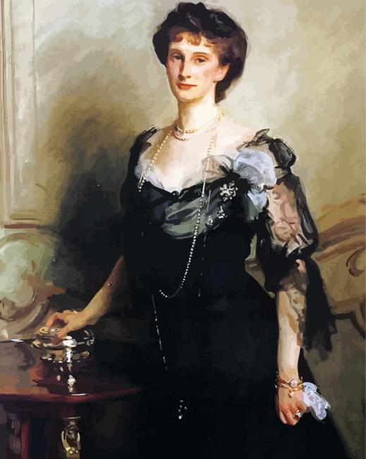 Lady Evelyn Cavendish paint by numberrs
