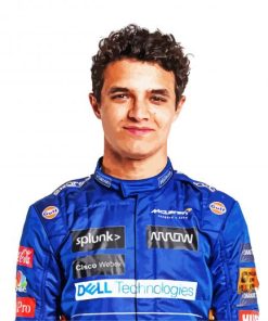 Lando Norris Mclaren paint by numbers