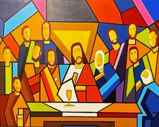 Last Supper Art paint by numbers