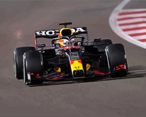 Lewis Hamilton paint by numbers
