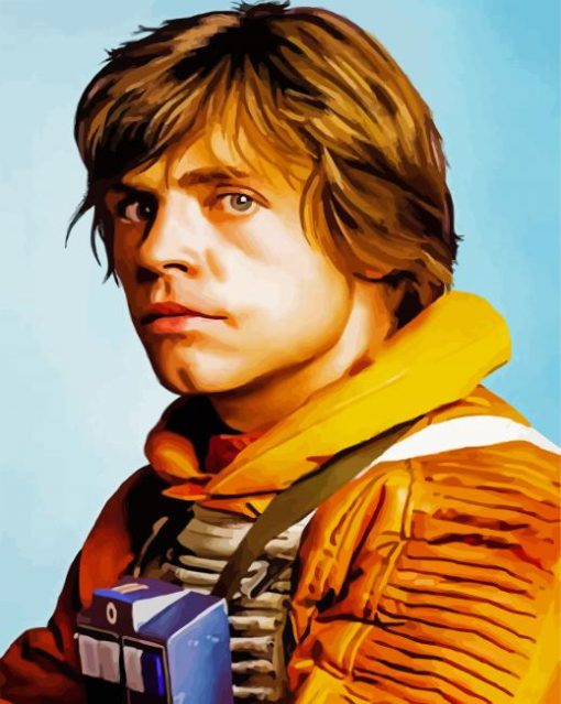 Luke Skywalker paint by numbers