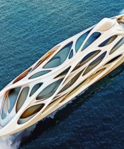 Luxury Yacht paint by numbers