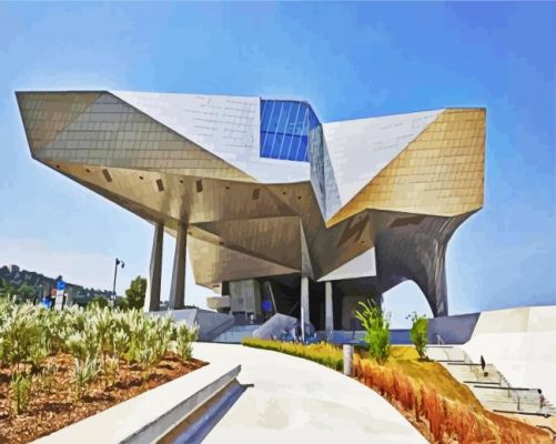 The Confluences Museum paint by numbers