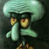 Mad Squidward paint by numbers