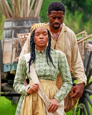 Antebellum Characters paint by numbers