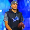 Handsome Matthew Stafford paint by numbers