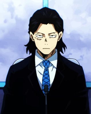 Classy Shōta Aizawa paint by bnumbers