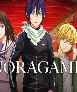 Noragami Anime Series paint by numbers