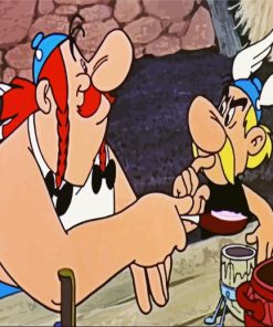 Astérix And Obelix paint by numbers