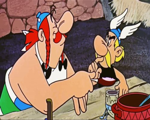 Astérix And Obelix paint by numbers
