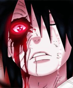 Bloody Obito Uchiha paint by numbers