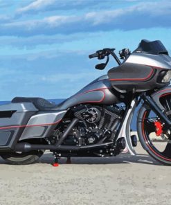 Roadglide Motorcycle paint by numbers