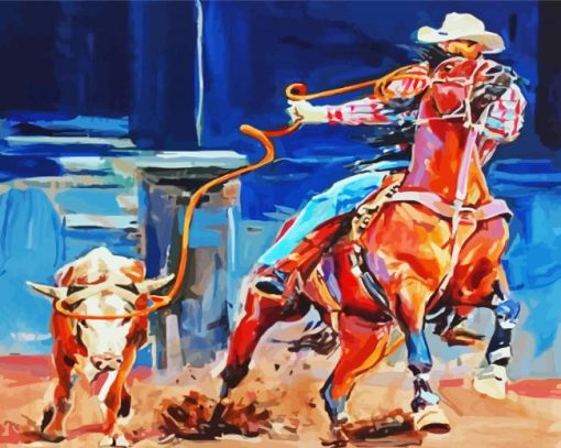 Aesthetic Rodeo Art paint by numbers