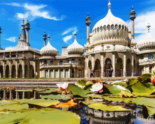 Aesthetic Royal Pavilion paint byb numbers