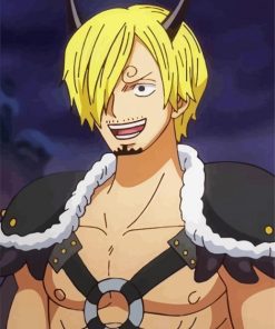 Aesthetic Sanji Vinsmoke paint by numbers