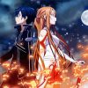 Sword Art Online Anime paint by numbers