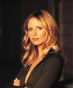 Sarah Michelle Gellar Actress paint by numbers