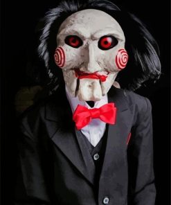 Billy The Puppet Saw paint by numbers