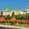 The Moscow Kremlin paint by numbers by numbers