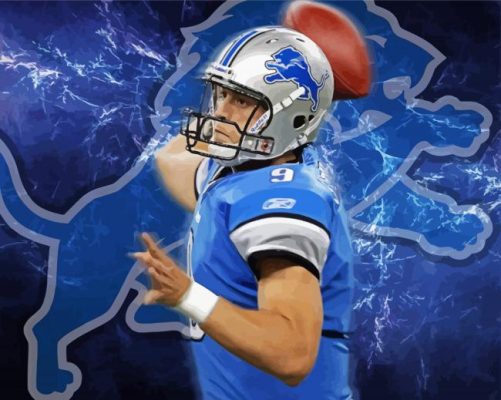 Matthew Stafford Art paint by numbers