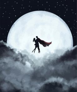 Superman And His Lover paint by numbers