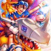 Digimon Japaneses Characters paint by numbers