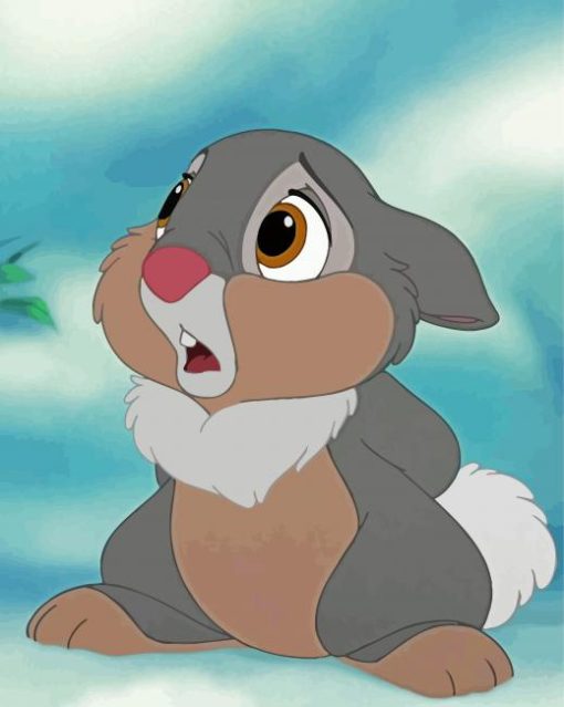 Thumper Disney Rabbit paint by numbers