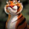 Tiger Animation paint by numbers