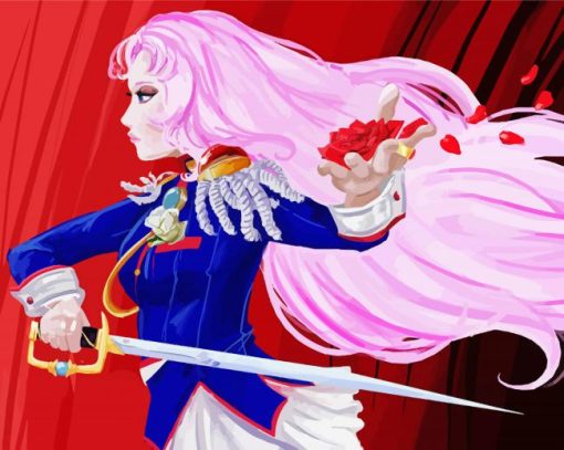 Utena Tenjô Character paint byb numbers