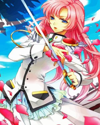 Utena Tenjô With Sword paint byh numbers